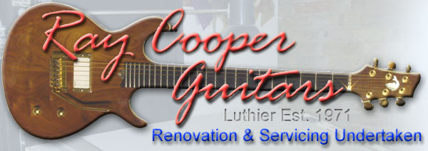 Welcome to Ray Cooper Guitars